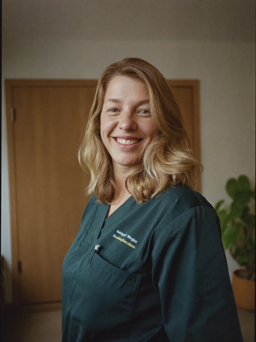Portrett av tannlege Ingrid Solheim